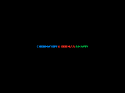 Day 1 @ CGH branding chermayeff geismar haviv identity logo
