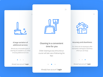 Hop-Hops Onboarding app icons illustration minimal onboarding