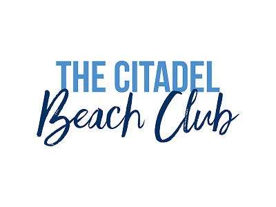 The Citadel Beach Club by Richie Swann on Dribbble