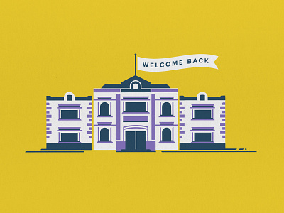 Welcome back! education illustration remind school teachsmall welcomeback