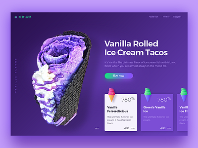 Ice Flavor web UI