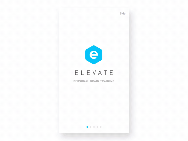 Elevate onboarding animation