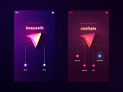 Triangle game concept concept elevate game pyramid triangle