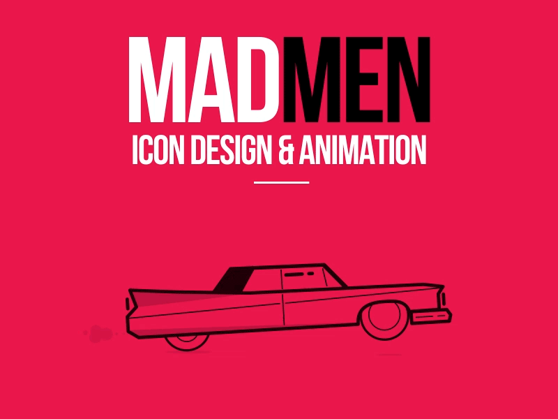 Mad Men animation don drapper icon design icons logo mad men motion design motion graphics retro wallpaper