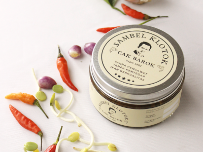 Indonesian Local Sambal Packaging Design