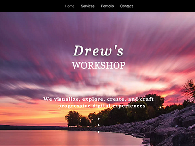 Drew's Workshop home page