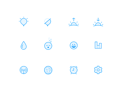 Sense icon set.