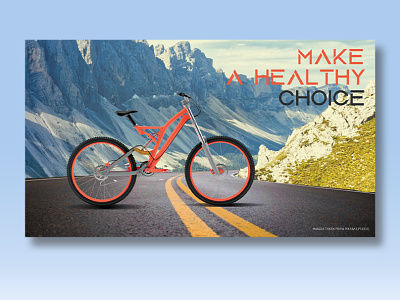CYCLE POSTER branding design graphic design logo photo editing photo manipulation poster wallpaper