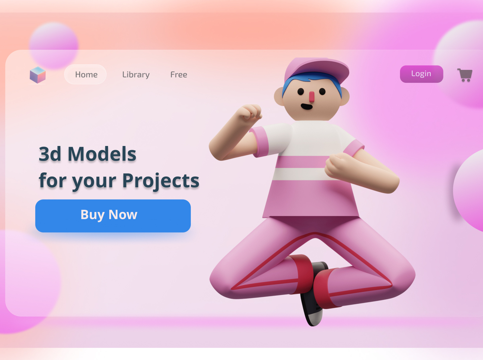 3 d Model Pack by Richa Banka on Dribbble