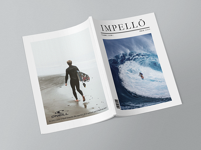 IMPELLO magazine design graphic design magazine printdesign schoolproject