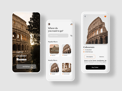 Travel App app application design mobileapp travel travelapp ui uidesign ux uxdesign