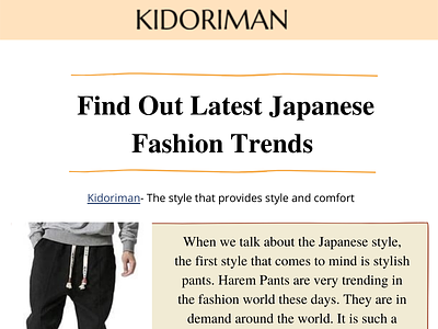 Discover the Latest Asian Trendy Wear kidoriman kidoriman review kidorimanreview mensfashion