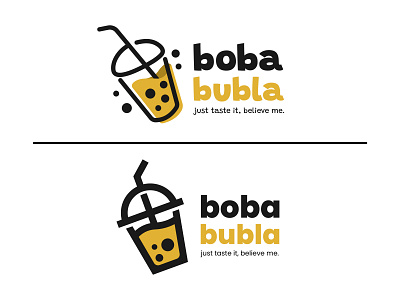 Boba Bubla Logo Design