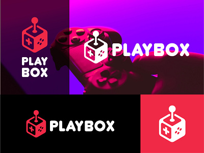 PlayBox Logo Design branding design graphic design illustration logo logoconcept logodesign minimalisdesign simplelogo ui ux vector