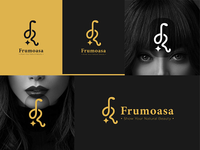 Frumoasa Logo Design branding design illustration logo logoconcept logodesign typography ui ux vector