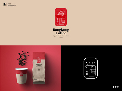 Rangkong Coffee Logo Design branding coffee design graphic design illustration logo logoconcept logodesign minimalistdesign packaging typography