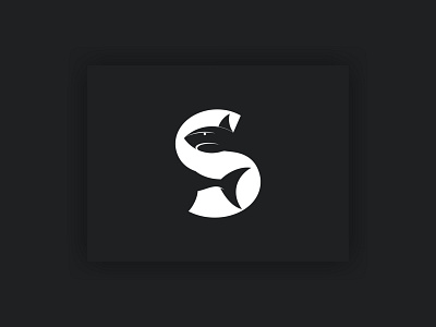 Letter S Shark Logo