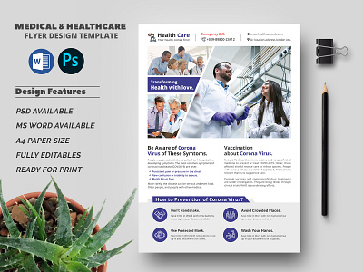 Medical & Healthcare Flyer Template