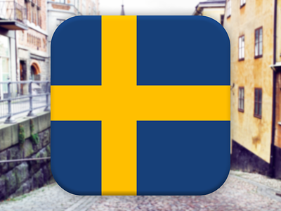 Swedish flag - Fun with flags