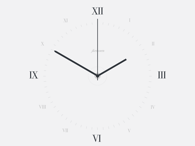 Community Project clOck - MMXII