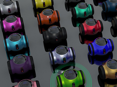 Bosch - Lawn mower 3d ai bosch clean colors colourful colours design future happy iconic industrial design precision product product design sci fi star wars