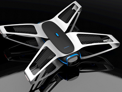 Sony - Racing drone 3d ai black clean design drone flight fly iconic industrial industrial design light lightweight product product design sony white