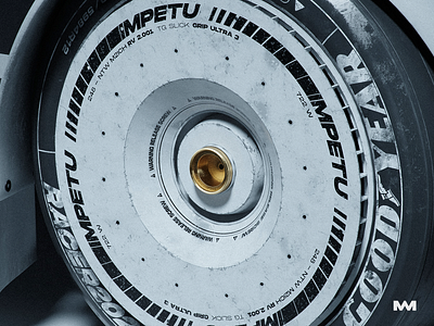 PROJECT GTI Tire 3d c4d car wheel cinema4d design imperfection logo racing wheel redshift redshift3d tire