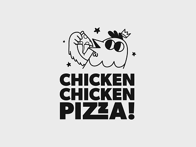 CHICKEN CHICKEN PIZZA 3d c4d dcc final illustration logo logodesign logotype marcus melin mellowmustard mockup pizza pizza box pizza menu redshift restaurant