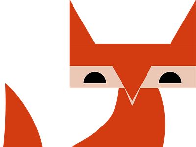 Fox animal art branding design fox graphic design illustration instagram logo pattern vector