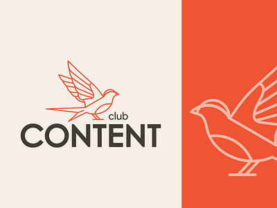 Content Club. Logo & website brand branding design graphic design illustration logo ui ux vector web design website