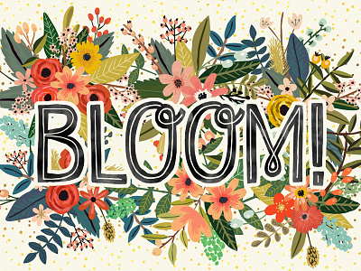 Bloom by Mia Charro on Dribbble