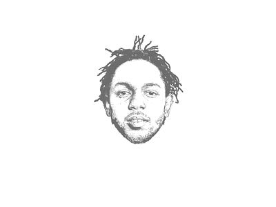 Kendrick Lamar Duckworth best rapper alive hiphop illustration ipad kendrick kendrick lamar pen pencil portrait portrait illustration procreate rap
