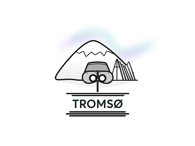 Tromsø Spot arctic branding cathedral concept design graphic design icon illustration ios logo mountains nature northernlights norway sketch tromsø ui vector view visual