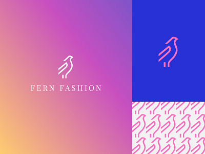 Fern Fashion - Branding agency beauty brand branding clothes design designbykarma exploration fashion logo icon illustration logo rebound skin woman women