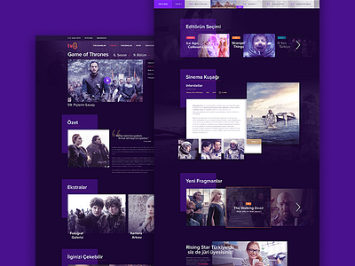 TV8 Redesign channel clean dark design flat redesign tv tv8 ui ux web website