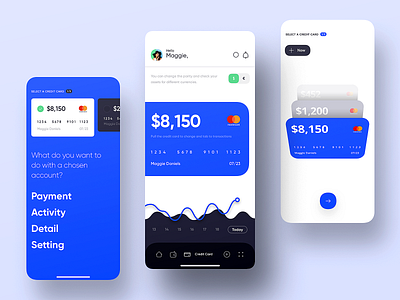 Mobile Banking - Credit Card by Alper Tornaci for Wlitz on Dribbble
