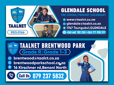 Outside Boards For Glendale School branding creativity design flyer design graphic design graphic designer