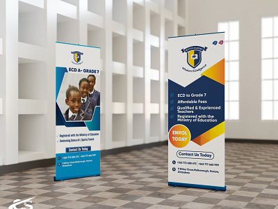 Pull Up Banner branding design flyer design graphic designer illustration