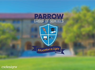 Parrow Logo branding design flyer design graphic design