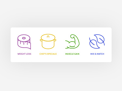 Plant-based meal plan icons icon set meal plan icons plant protein plant-based vegan