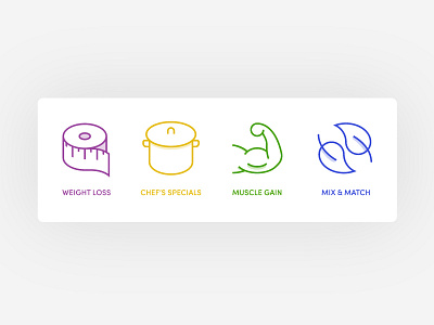 Plant-based meal plan icons icon set meal plan icons plant based plant protein vegan