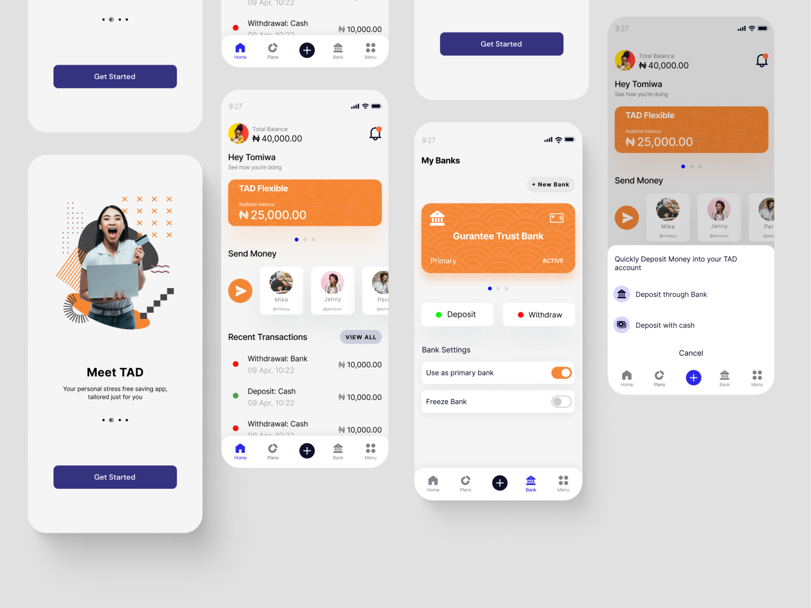 Fintech Banking App by Gabriel C. Enemor on Dribbble