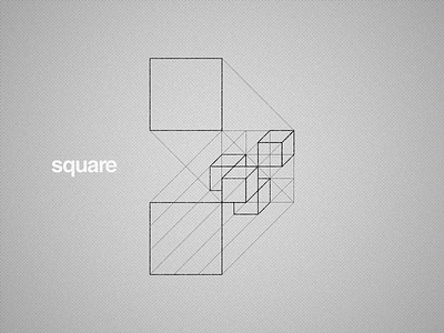 square geometry geometry lines mucking around square