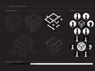 [Redacted].finance final aesthetic branding chess crypto defi design ethereum guide logo