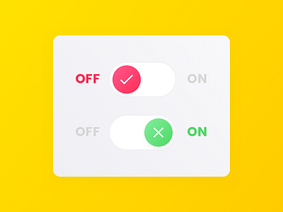 Daily UI #015 - On/Off Switch