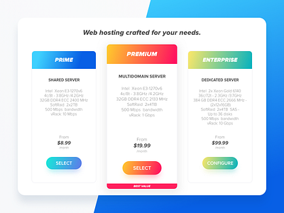 Daily UI #030 - Pricing