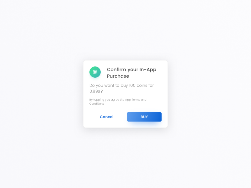 Daily UI #054 - Confirmation by Francesco Paradiso on Dribbble
