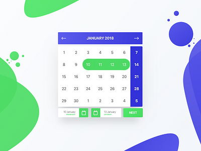 Daily UI #080 - Date Picker