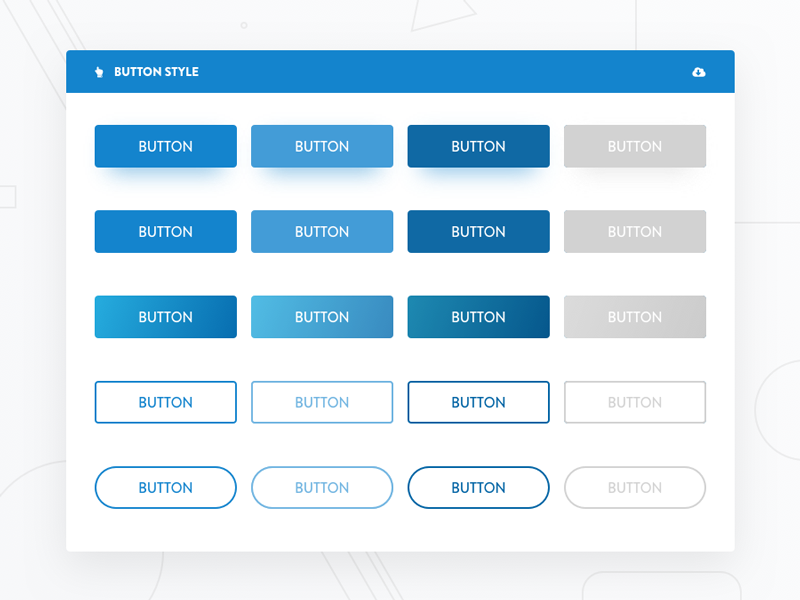 Daily UI #083 - Buttons dailyui daily ui ux ui free concept minimal gradient clean card button state button