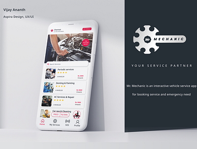 MR.Mechanic case study ui